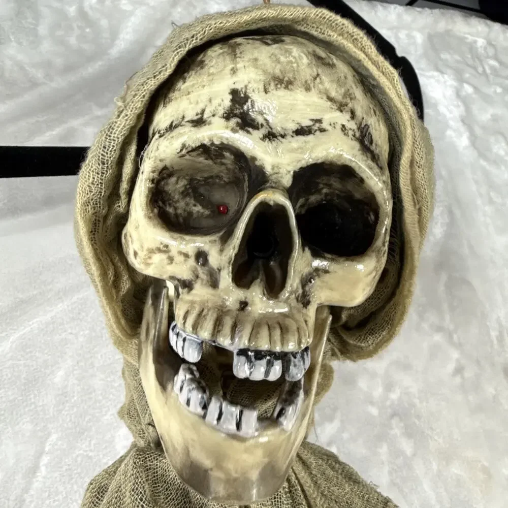 RARE Paper Magic Group Animated Hanging Reaper Halloween